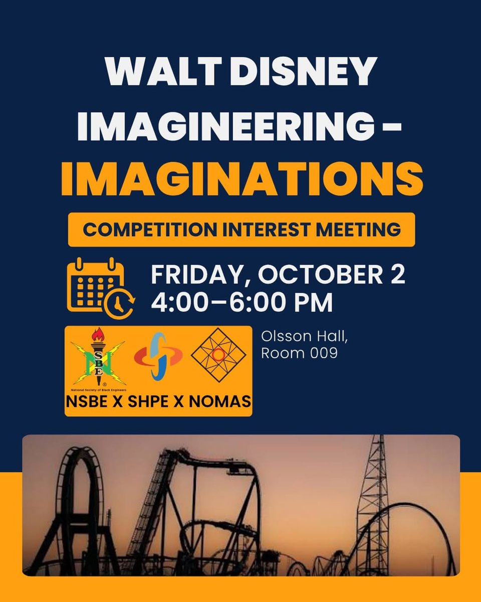 Walt Disney Imagineering: Imaginations competition interest meeting